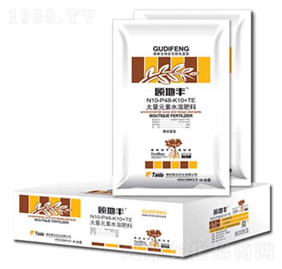 高磷型大量元素水溶肥10-48-10+TE-顧地豐-泰達(dá)農(nóng)化
