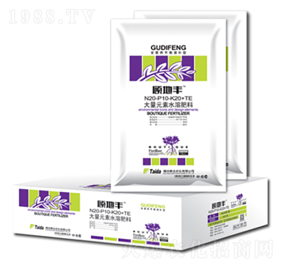 ȫ�I�B(y��ng)ƽ�����a(b��)�ʹ���Ԫ��ˮ�ܷ�20-10-20+TE-��S-̩�_(d��)�r(n��ng)��