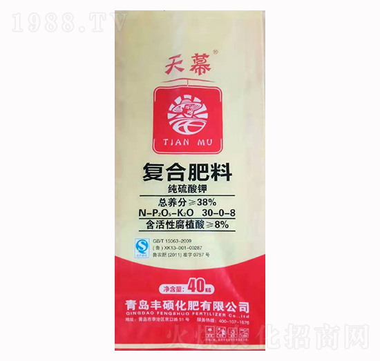 純硫酸鉀復(fù)合肥30-0-8-天幕-長河