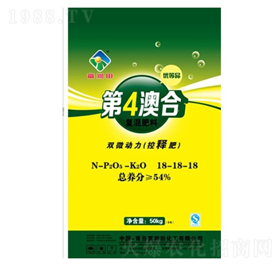 雙微動力控釋肥18-18-18-富潤田
