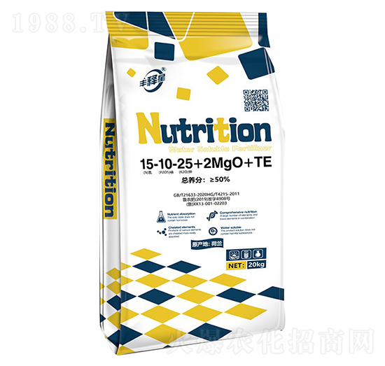 ����Ԫ��ˮ�ܷ�15-10-25+2MgO+TE-�S���-�ֿ��R